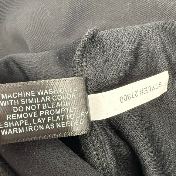 Boston Proper Travel Pants Womens Large Short NEW Black Pull On Stretch NWOT - Picture 8 of 11